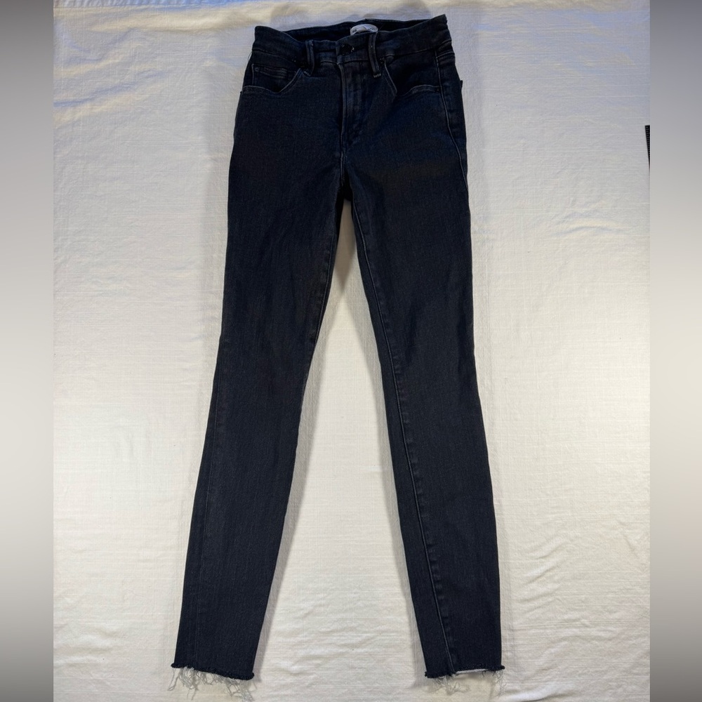 Good American Dark Blue Skinny Jeans